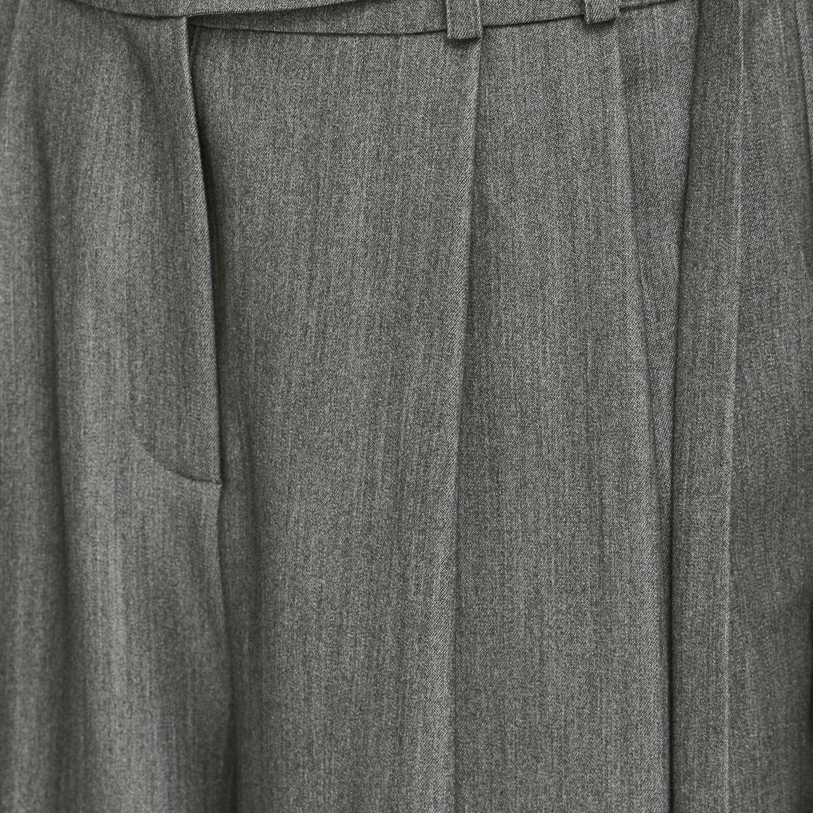 Ichi Pantalon Filano - Gris Foncé Mélangé