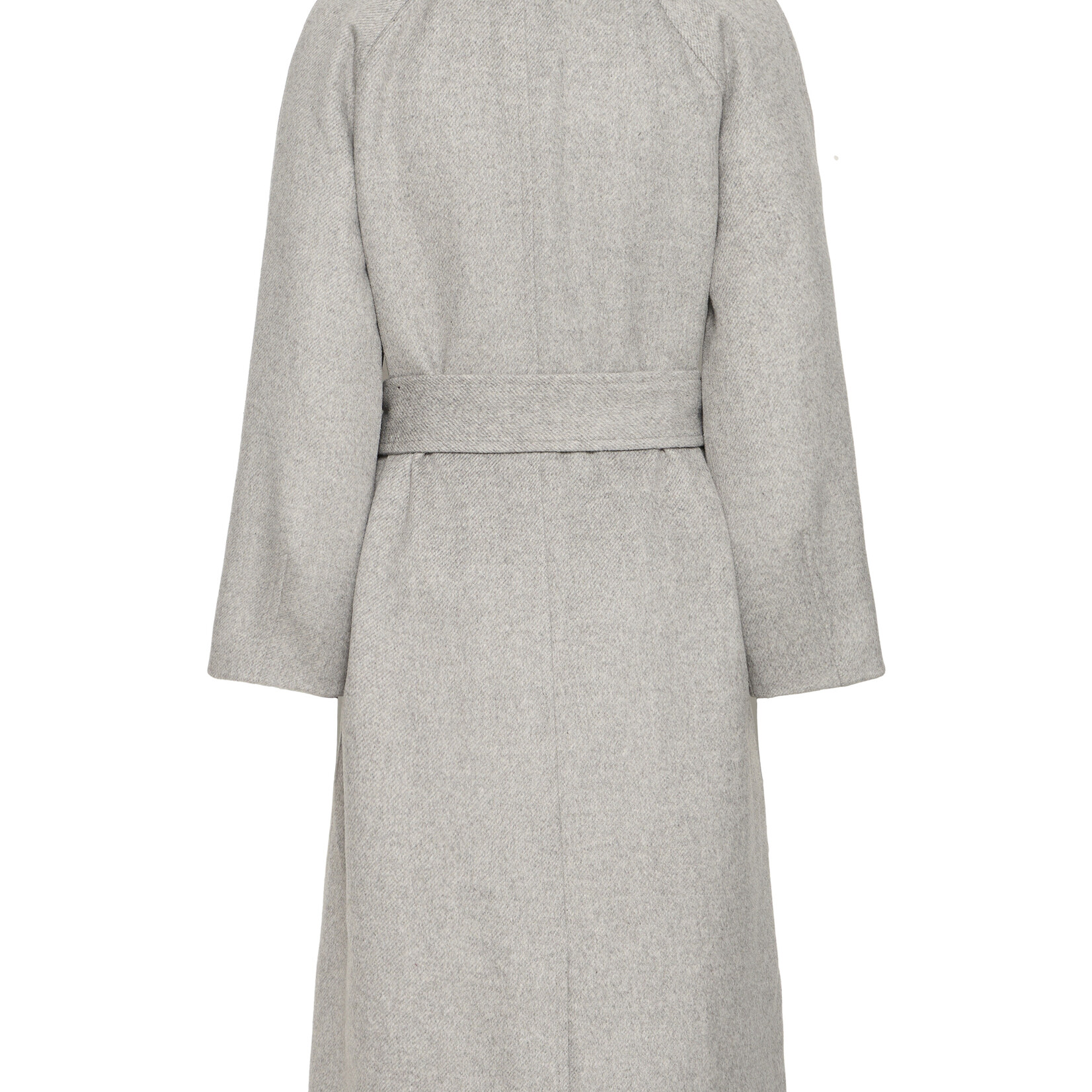 b.young Manteau Abonnet - Mid Grey Melange