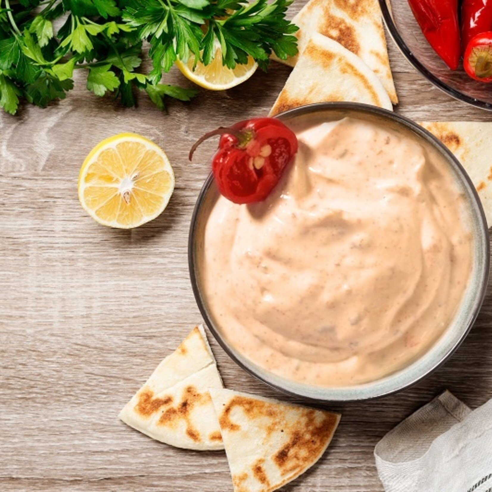 Gourmet du Village Trempette poivron roti