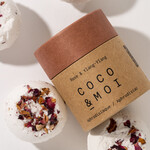 COCO & MOI Bombe de Bain - Rose & Ylang-Ylang 1x68g