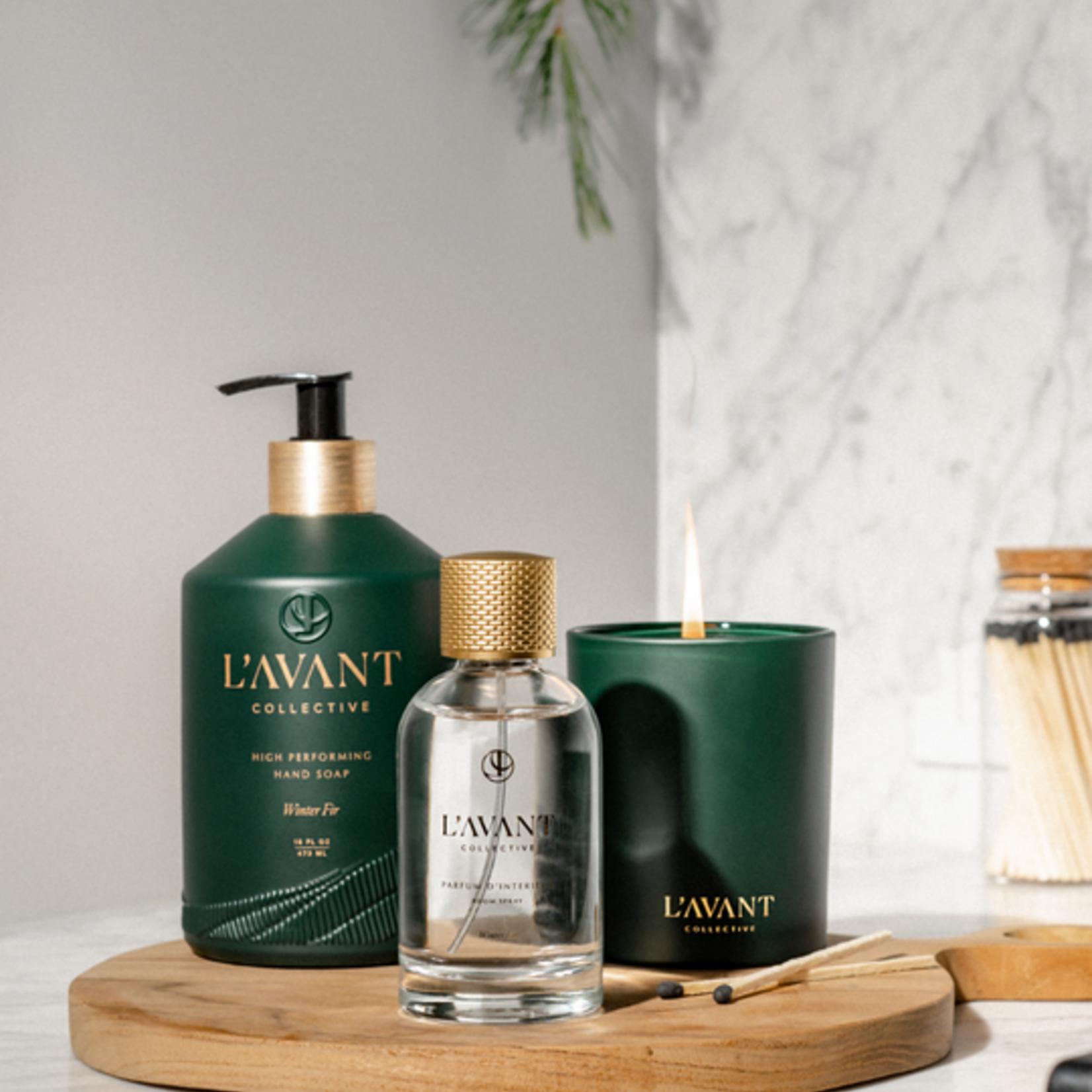 L`AVANT Collective Spray d`ambiance - Sapin d`Hiver