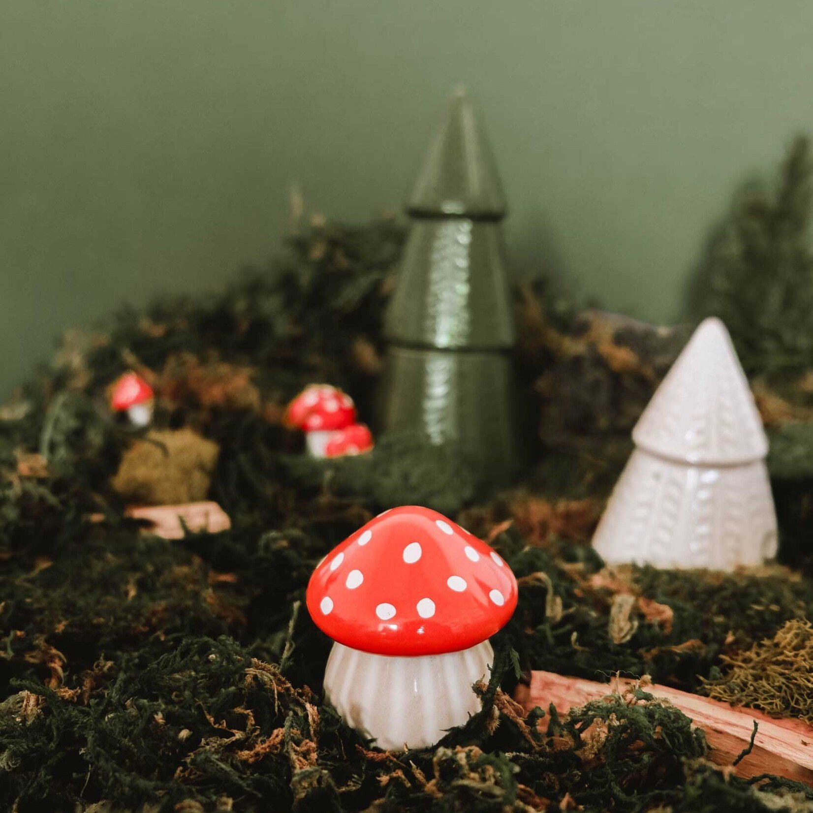 Mimi & August La petite bougie Champignon