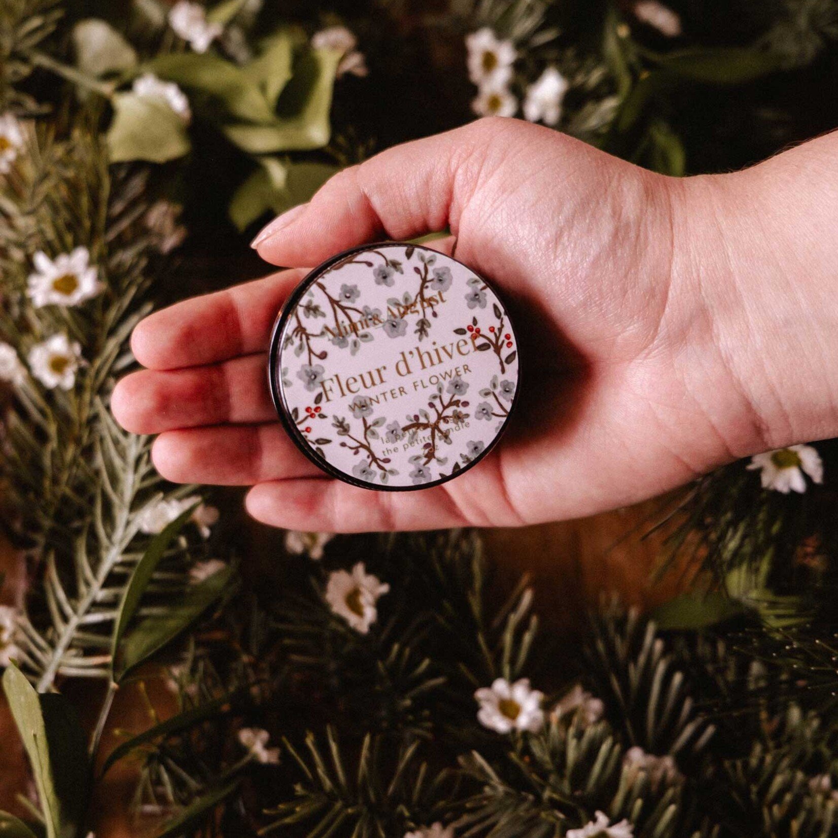 Mimi & August Bougie 2oz - Fleur d'Hiver