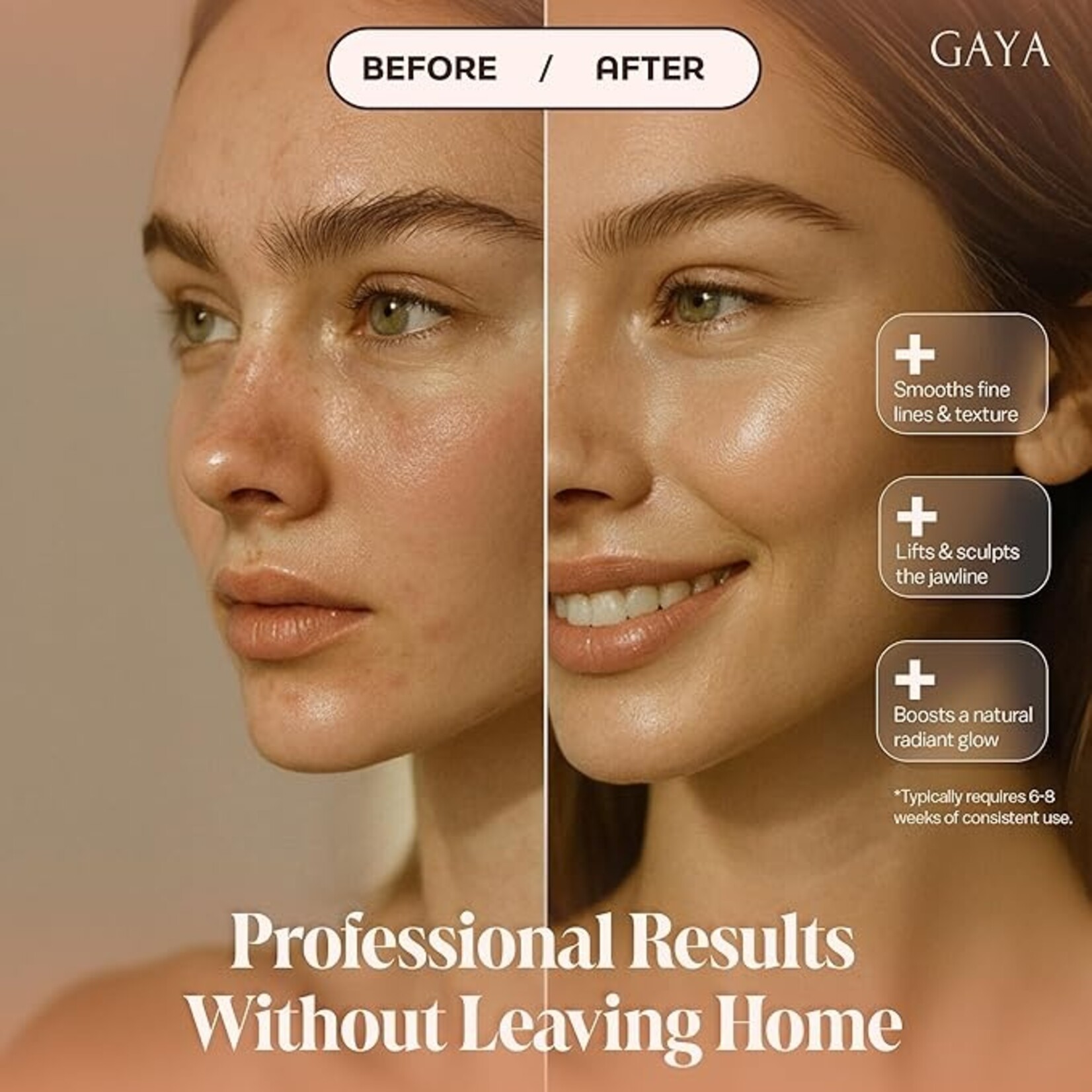 GAYA Thérapie par la lumière rouge 7 en 1 - Baguette de beauté - Lifter Eclat & Lissage