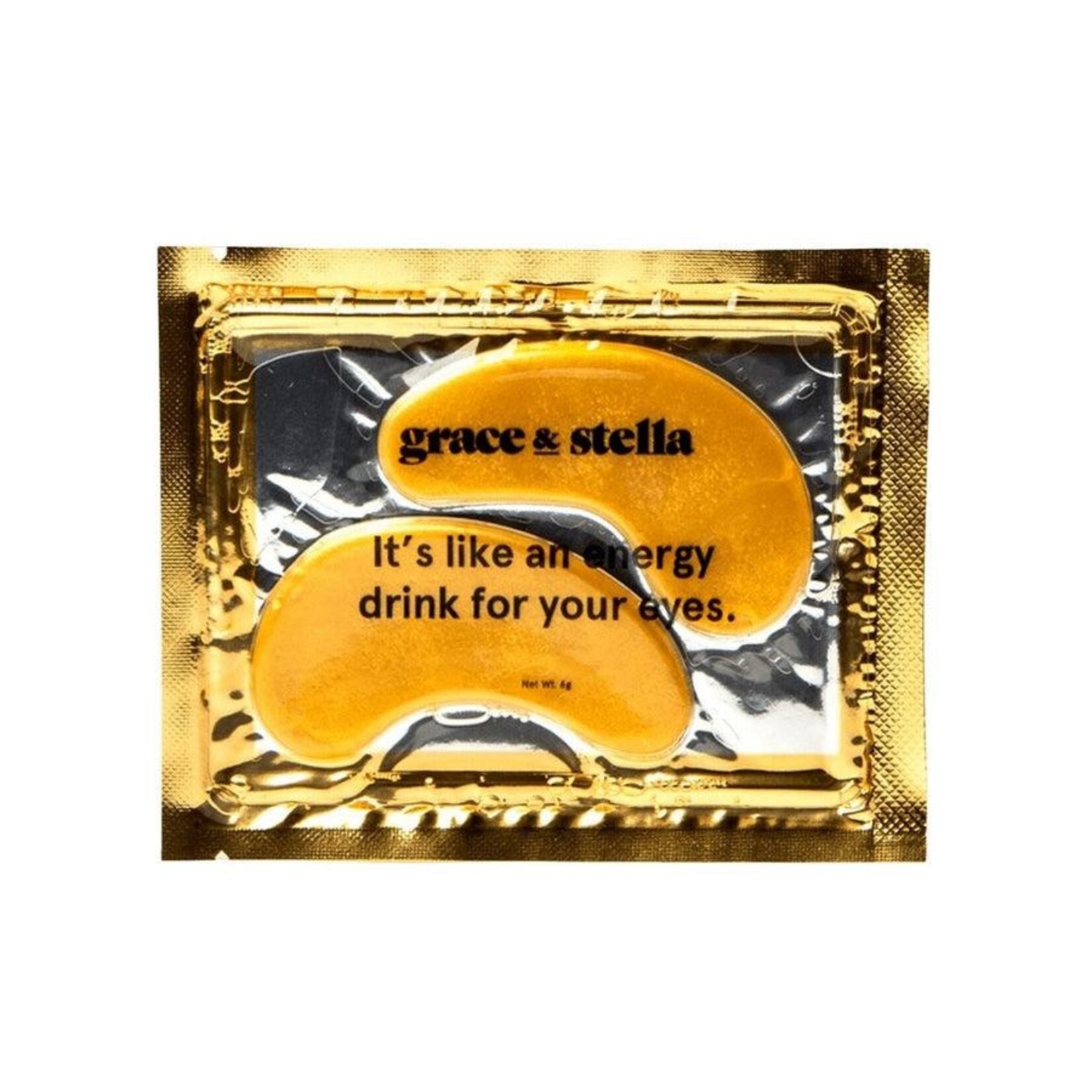 Grace & Stella Patchs energie jaune pour les yeux individuelle