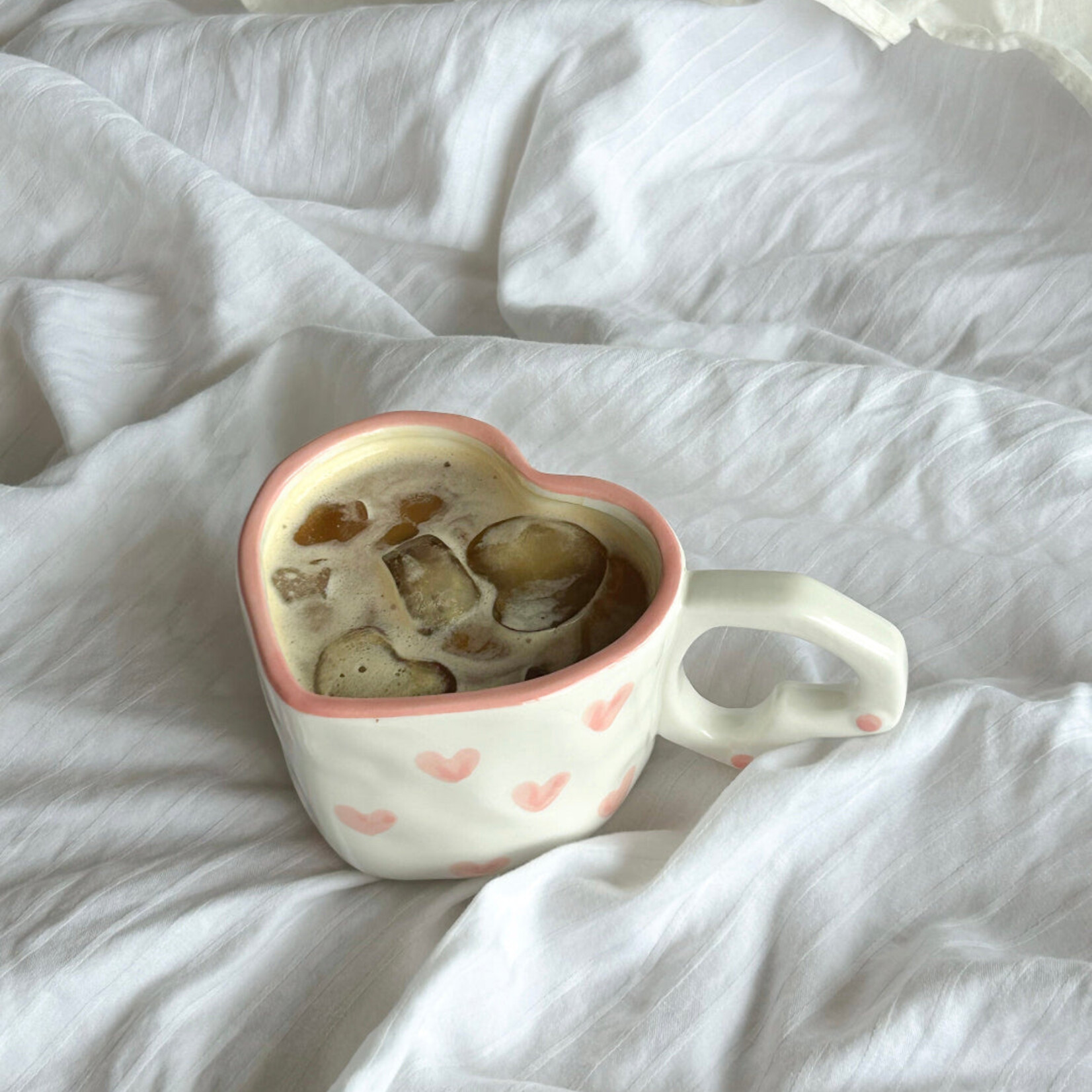 moi d'abord Tasse avec poignée en coeur