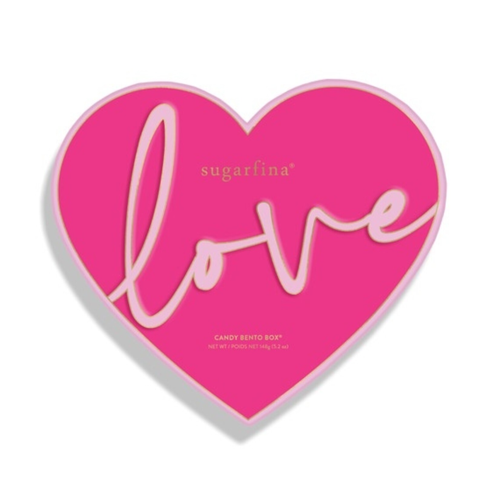 Sugarfina Boite Bento 2 pièces Coeur Saint-Valentin