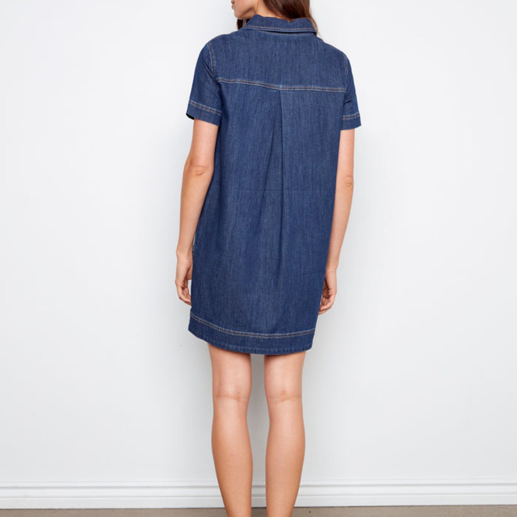 Charlie B Robe jeans  C3229 - Bleu moyen