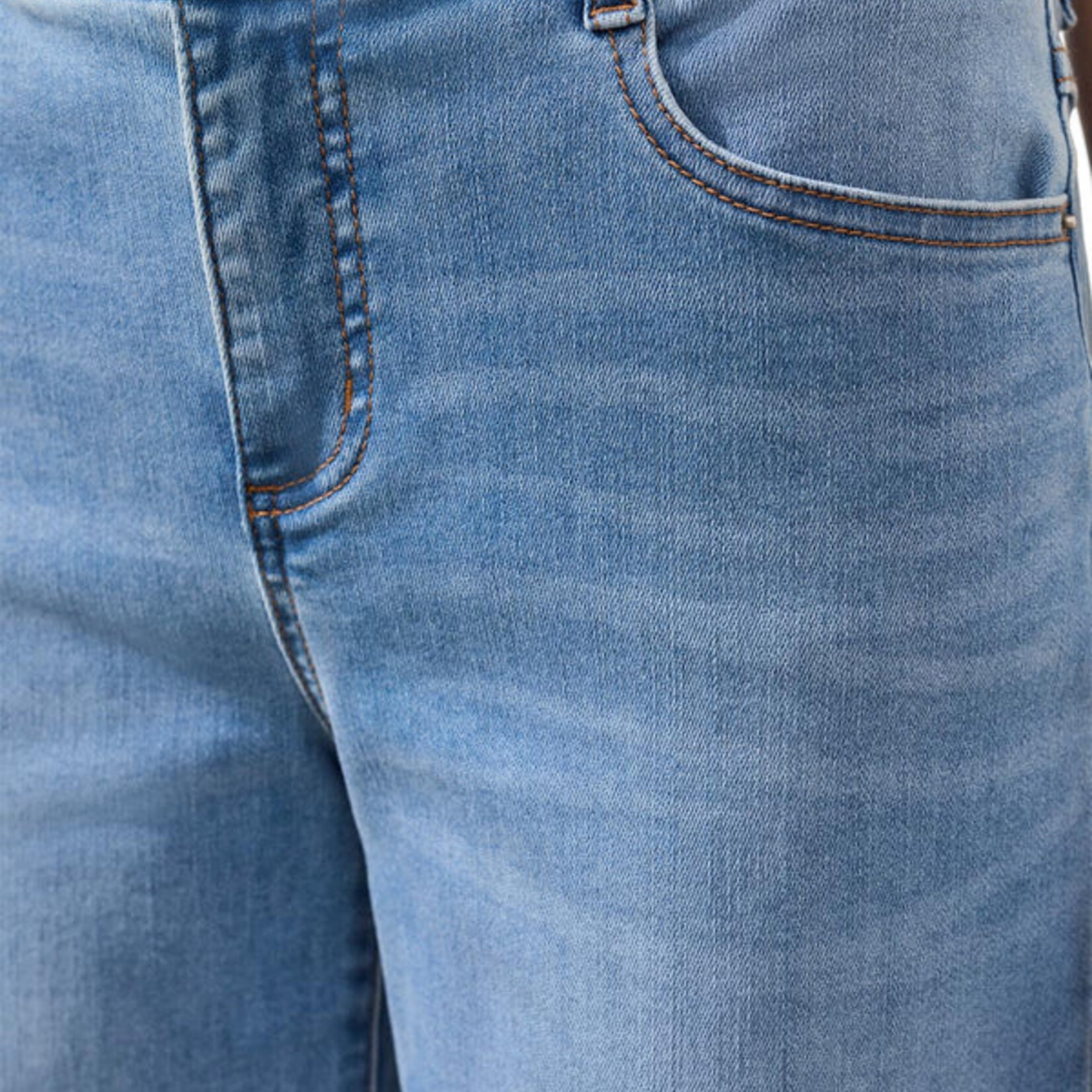 Jeans Audrey Ample à taille haute - Costal Blue