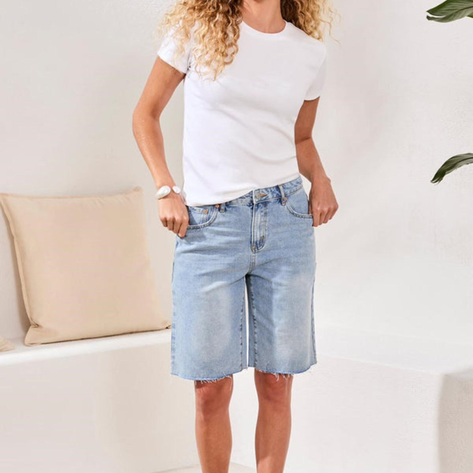 Shorts Brooke en denim ample - East Coast