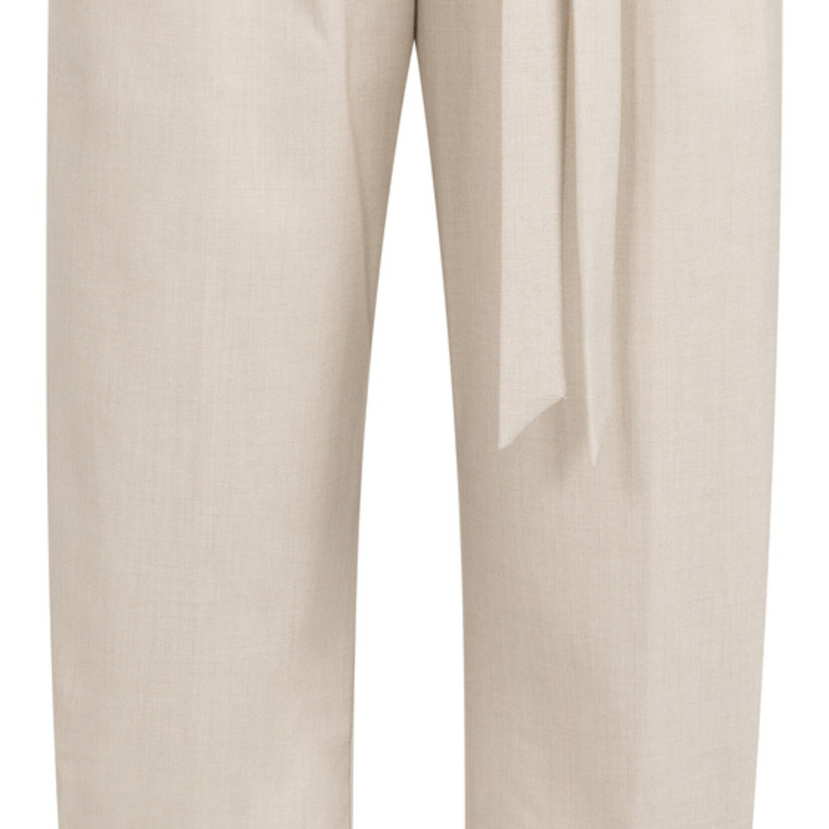Yaya Pantalon ample tissé - Kit Beige
