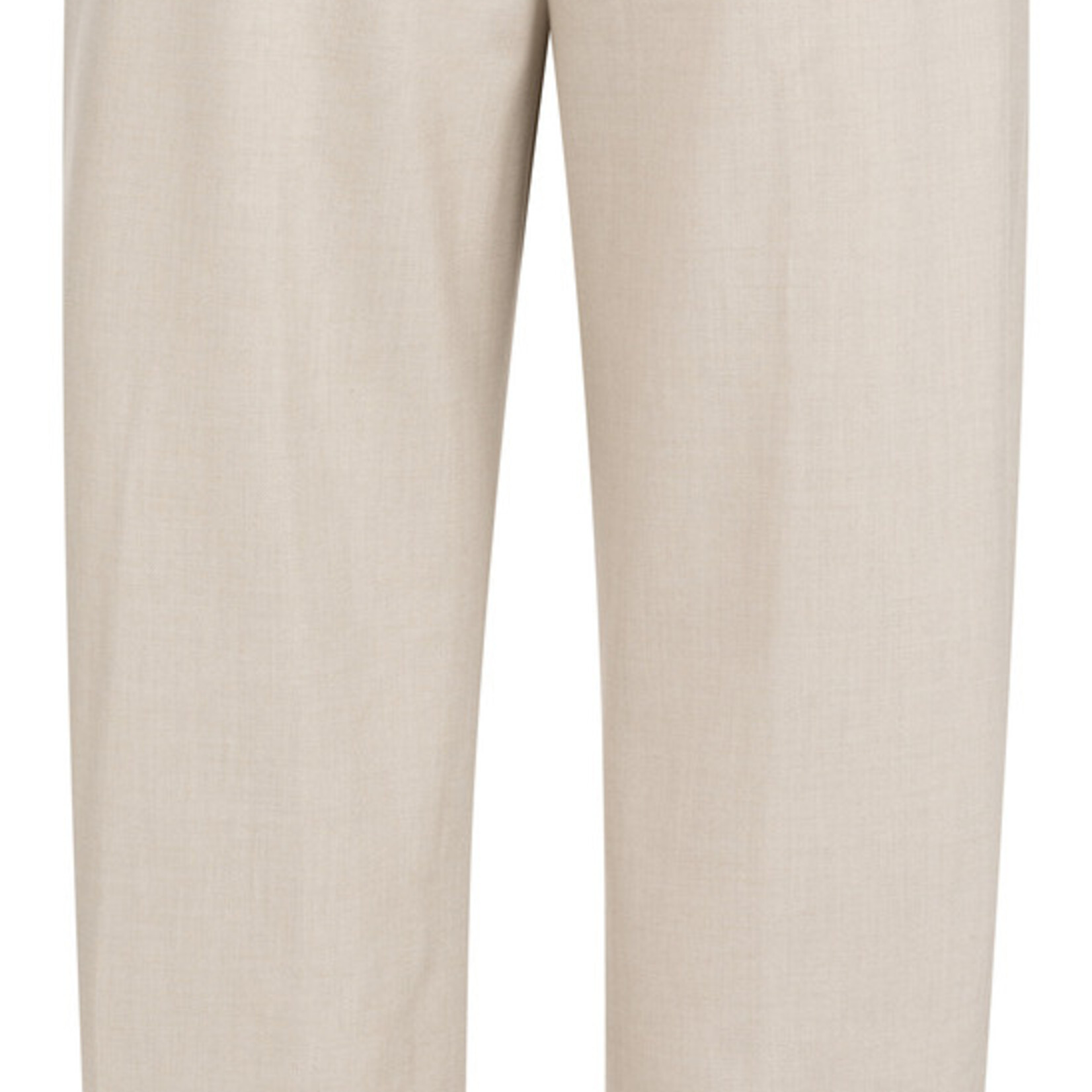 Yaya Pantalon ample tissé - Kit Beige