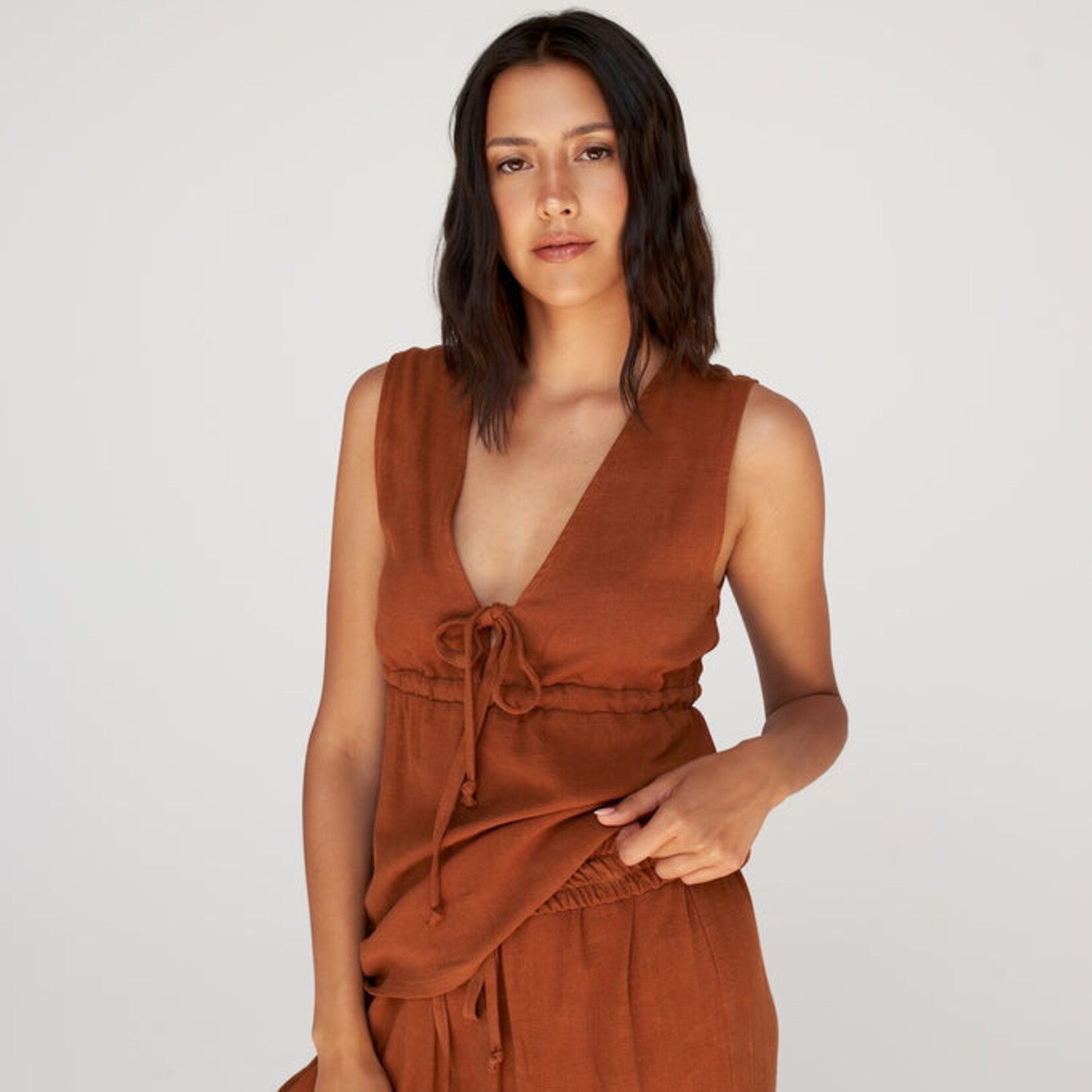 Daily Story Camisole Hollie - Cognac
