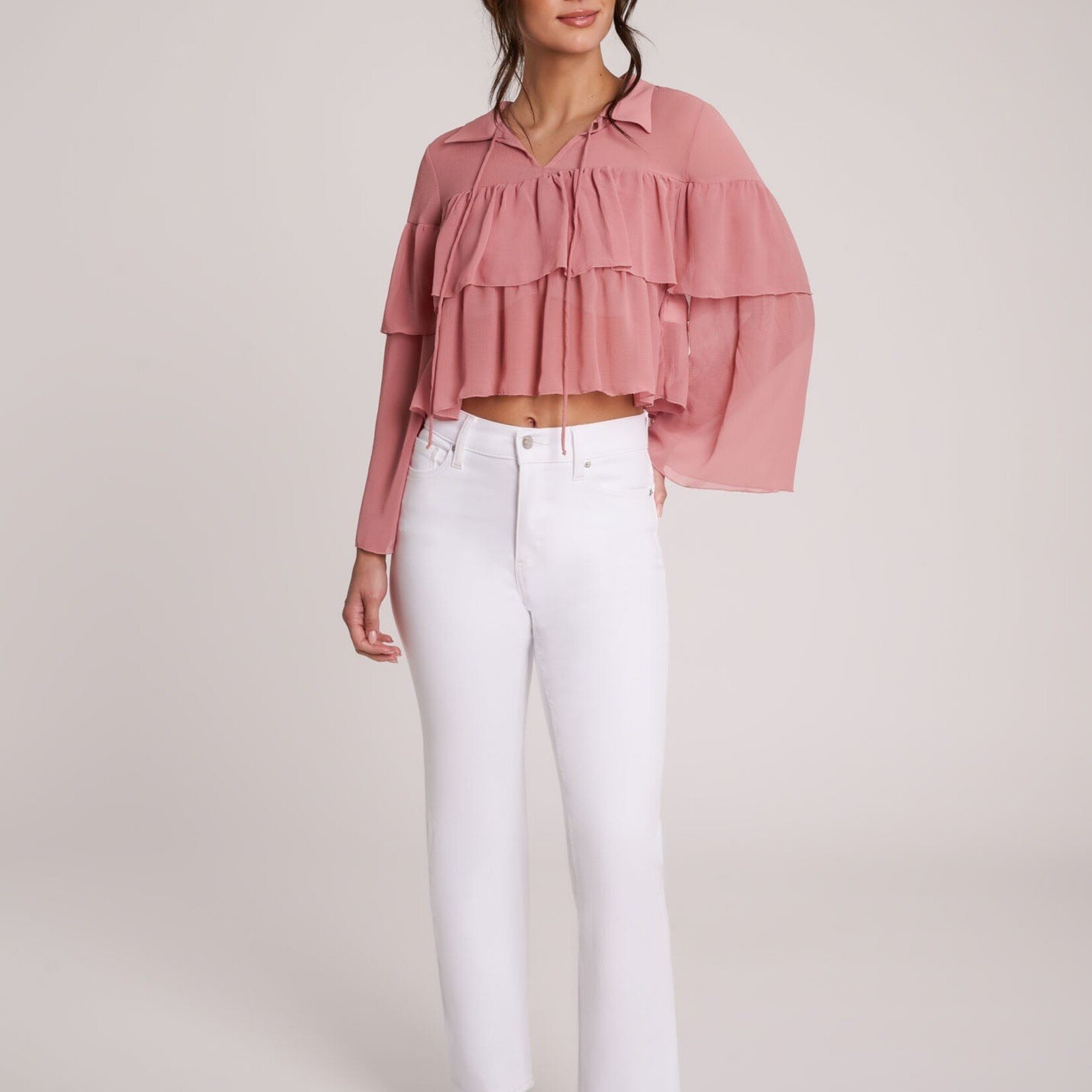 Chloe 2756 jeans droits - Lotus blanc
