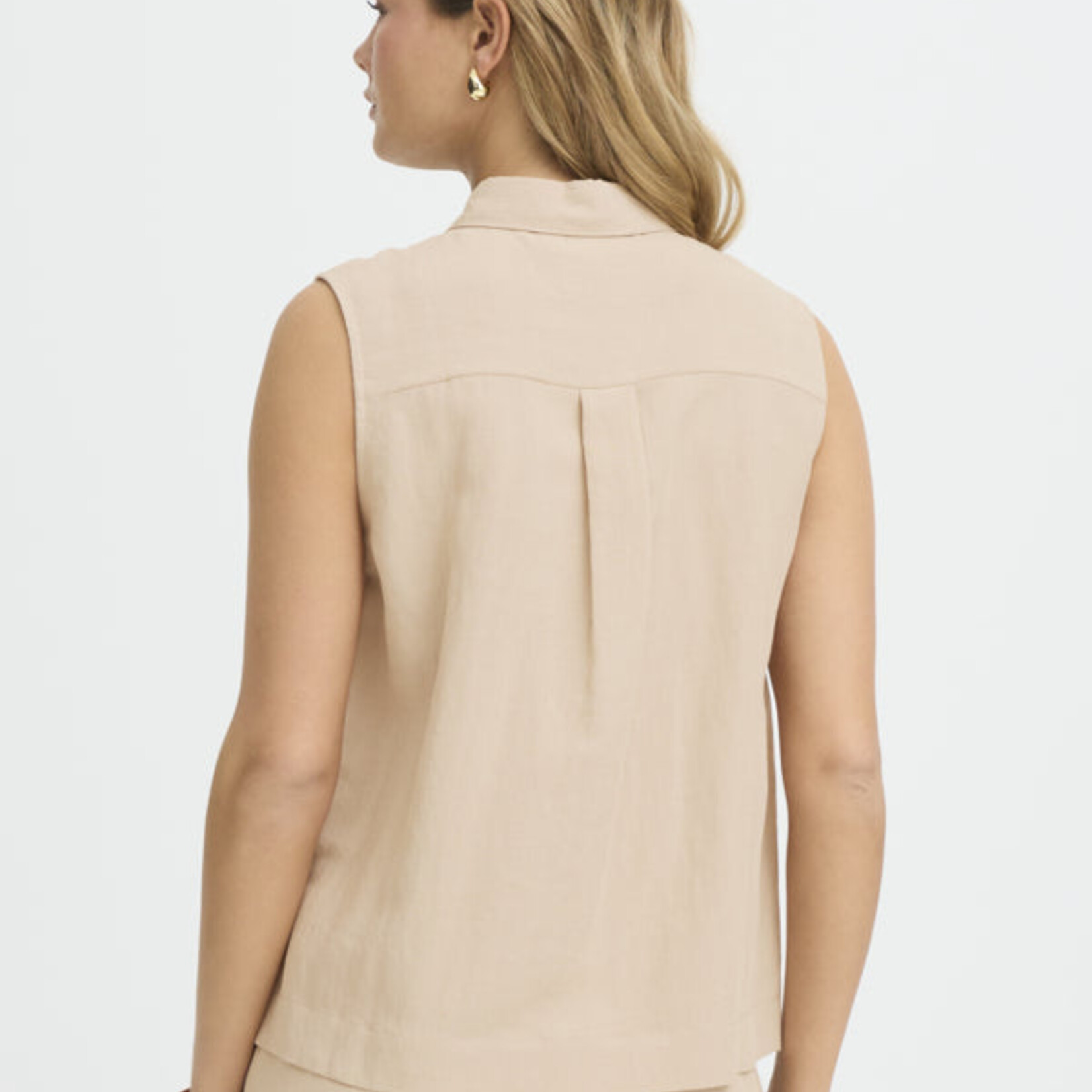 Fransa Top Adah - Savannah Tan