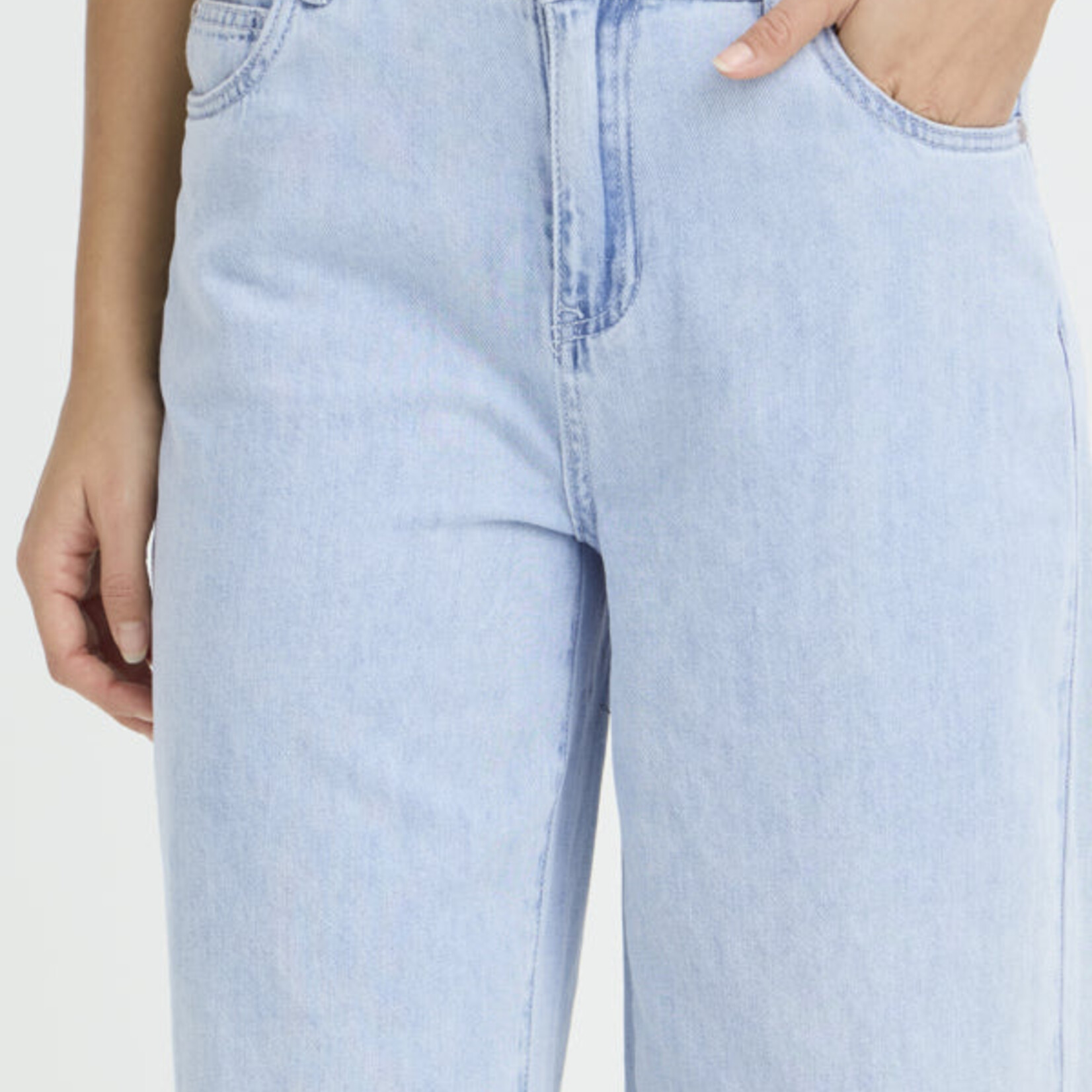 Fransa Jeans Lise - Light Blue Denim