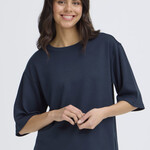 Fransa Top Aurora - Navy Blazer