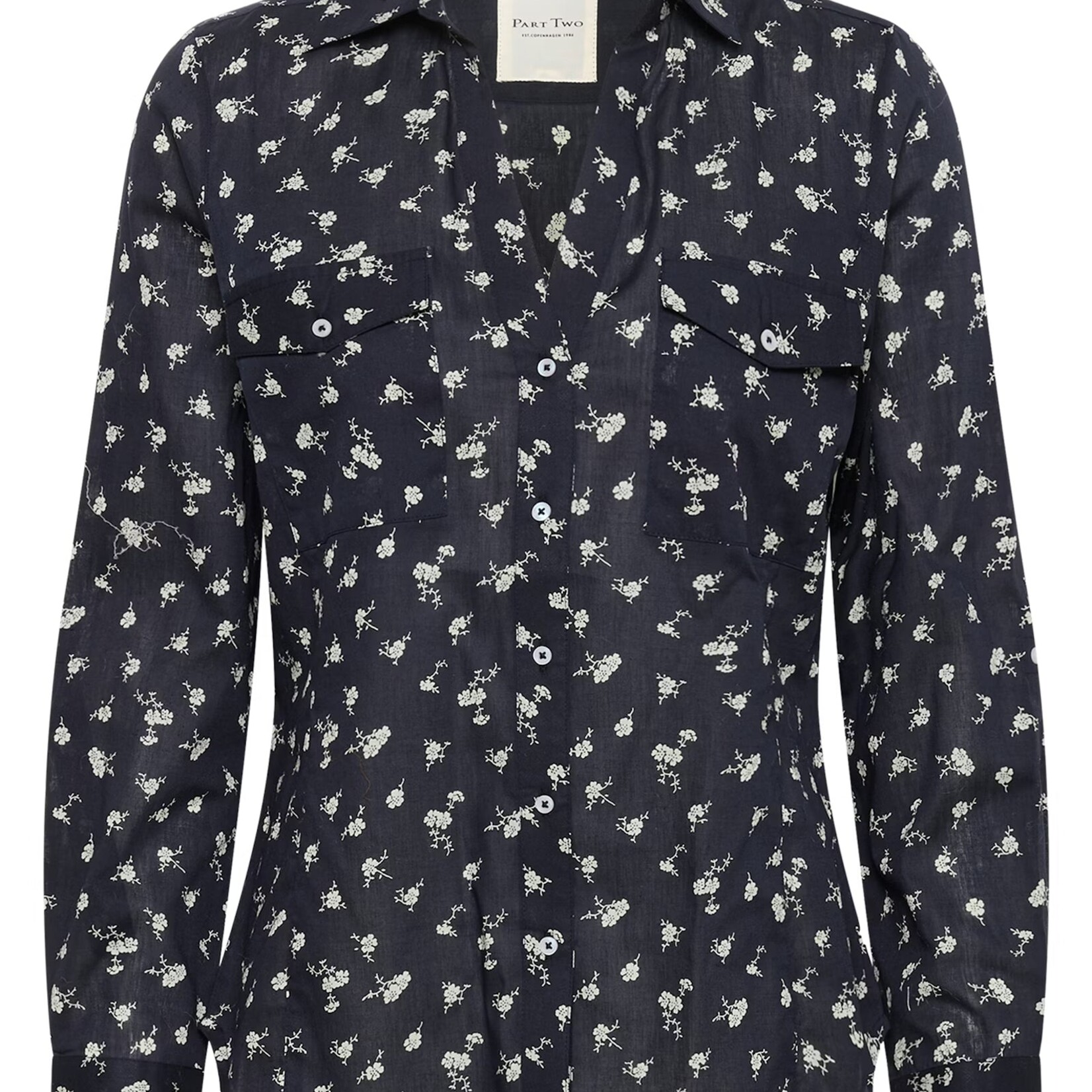 Part Two Chemise Cortnio - Dark Navy