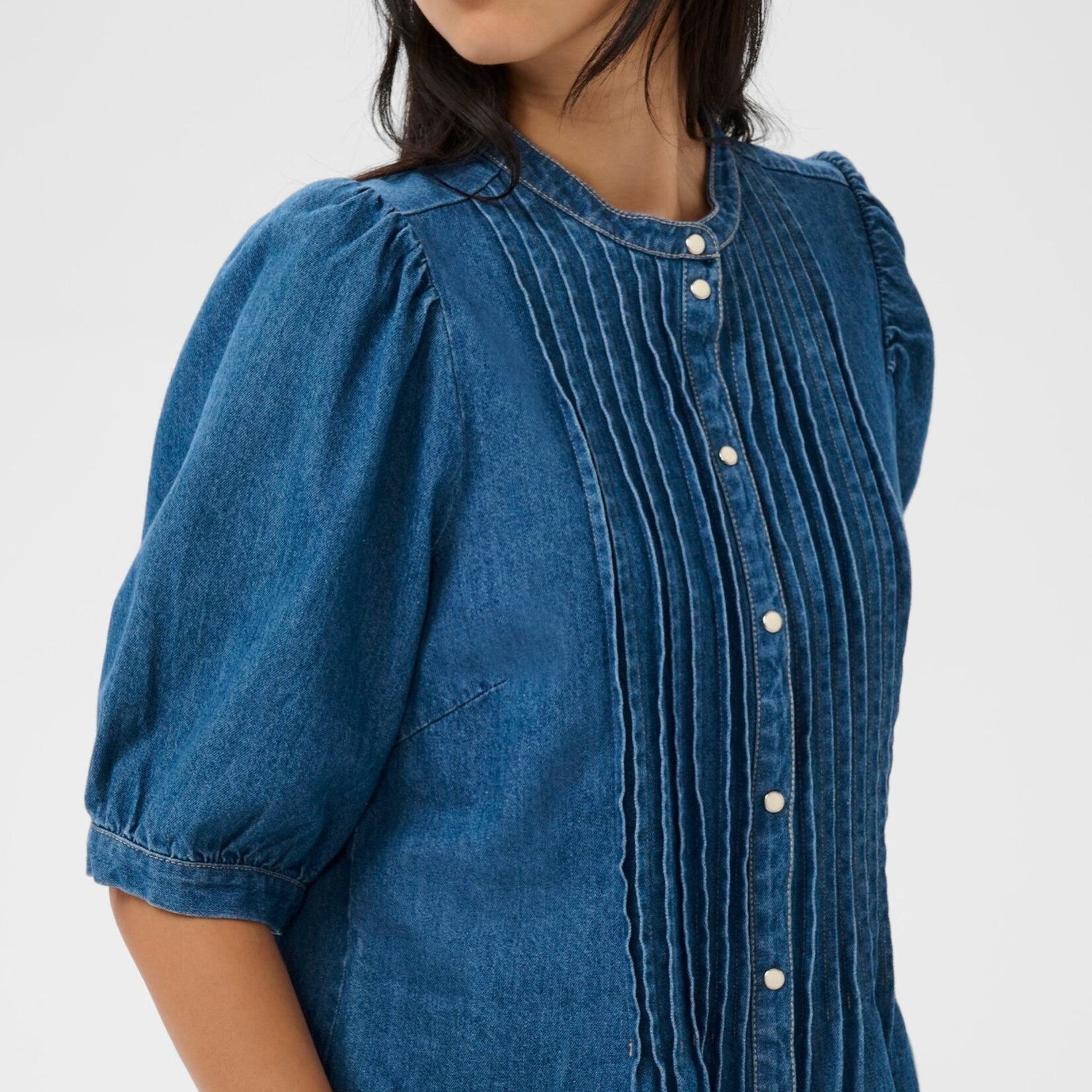 Part Two Chemise Alesia - Medium Blue Denim