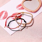 Pura Vida Bracelet extensible avec cadenas et clé Silver