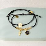 Pura Vida Breloque croix - Gold