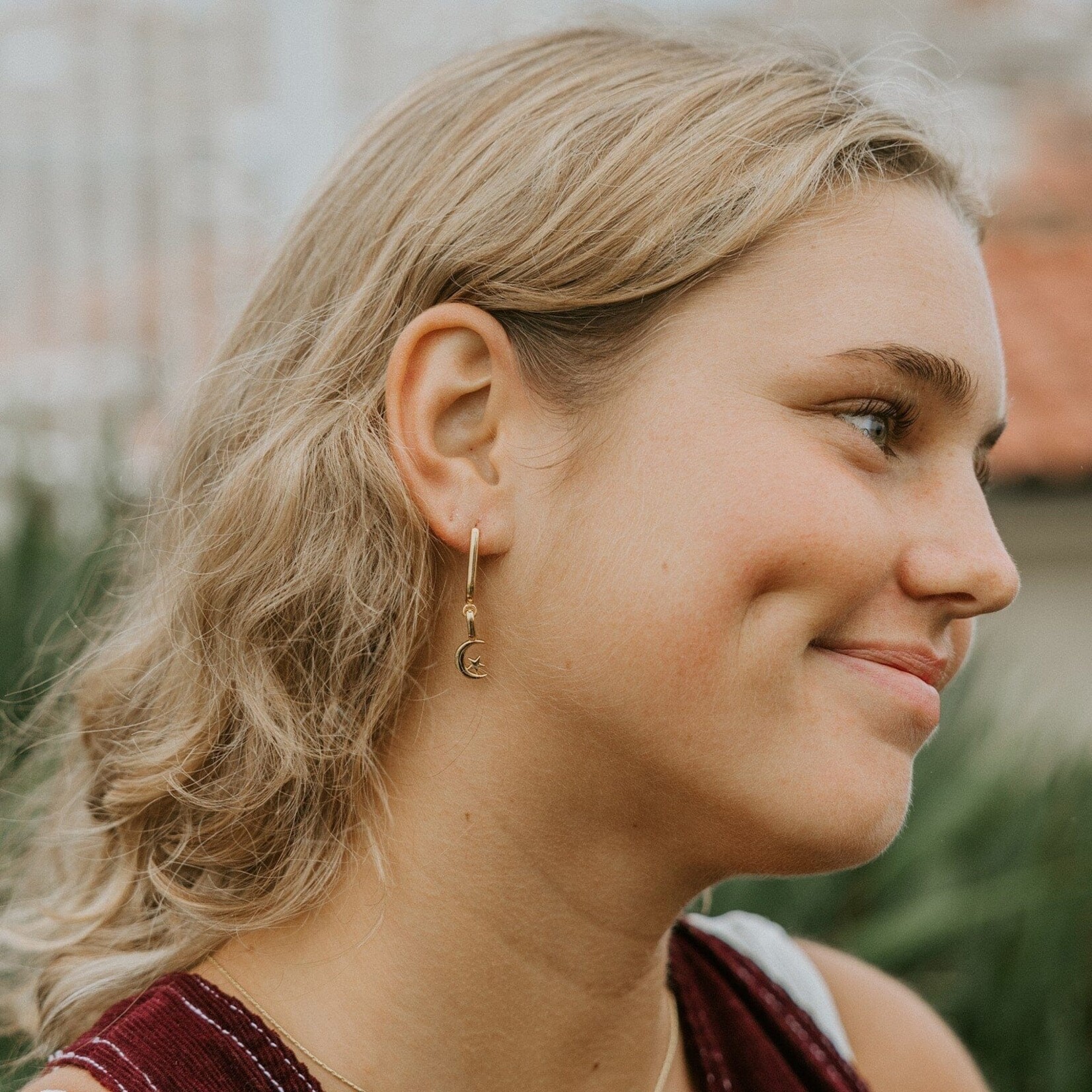 Pura Vida Breloque étoile & lune - Gold