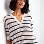 Charlie B Pull C2973 crocheté - Rayures