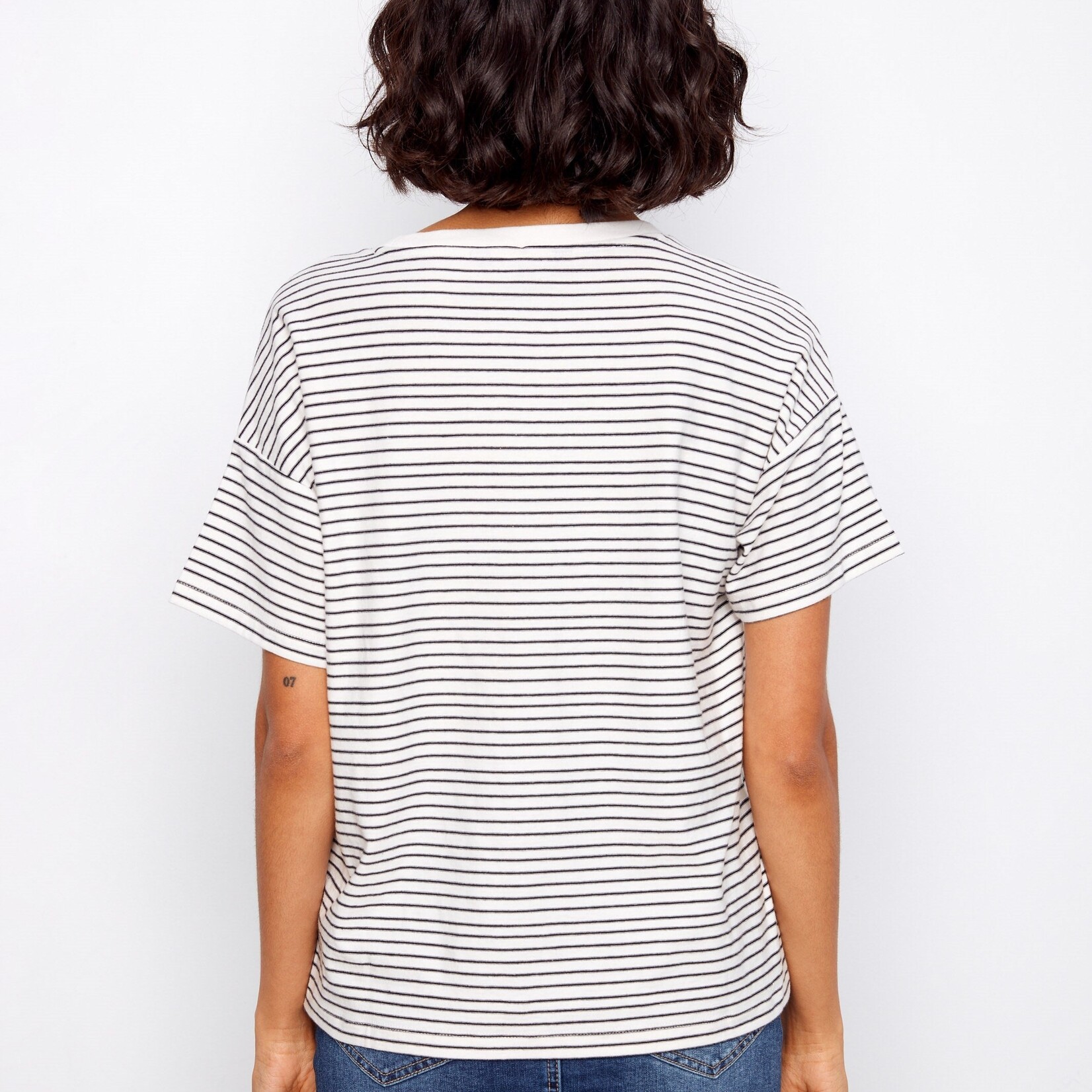 Charlie B T-Shirt C1387 tournesol -  Marine