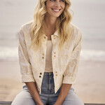 Tramontana Manteau C3819801 brodée - Off white