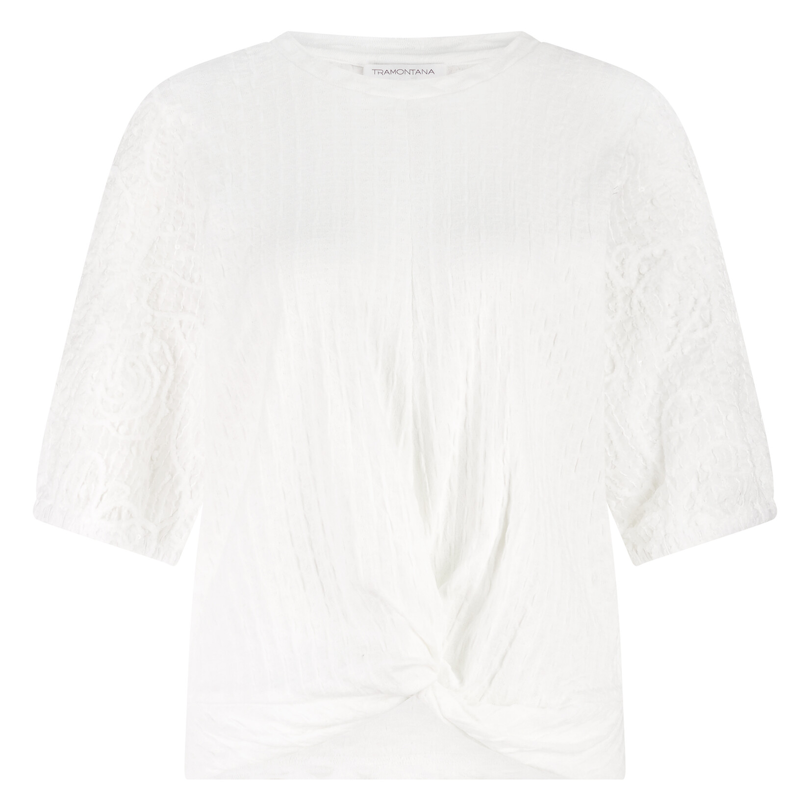 Tramontana Haut C3219401 manches courtes - Off white