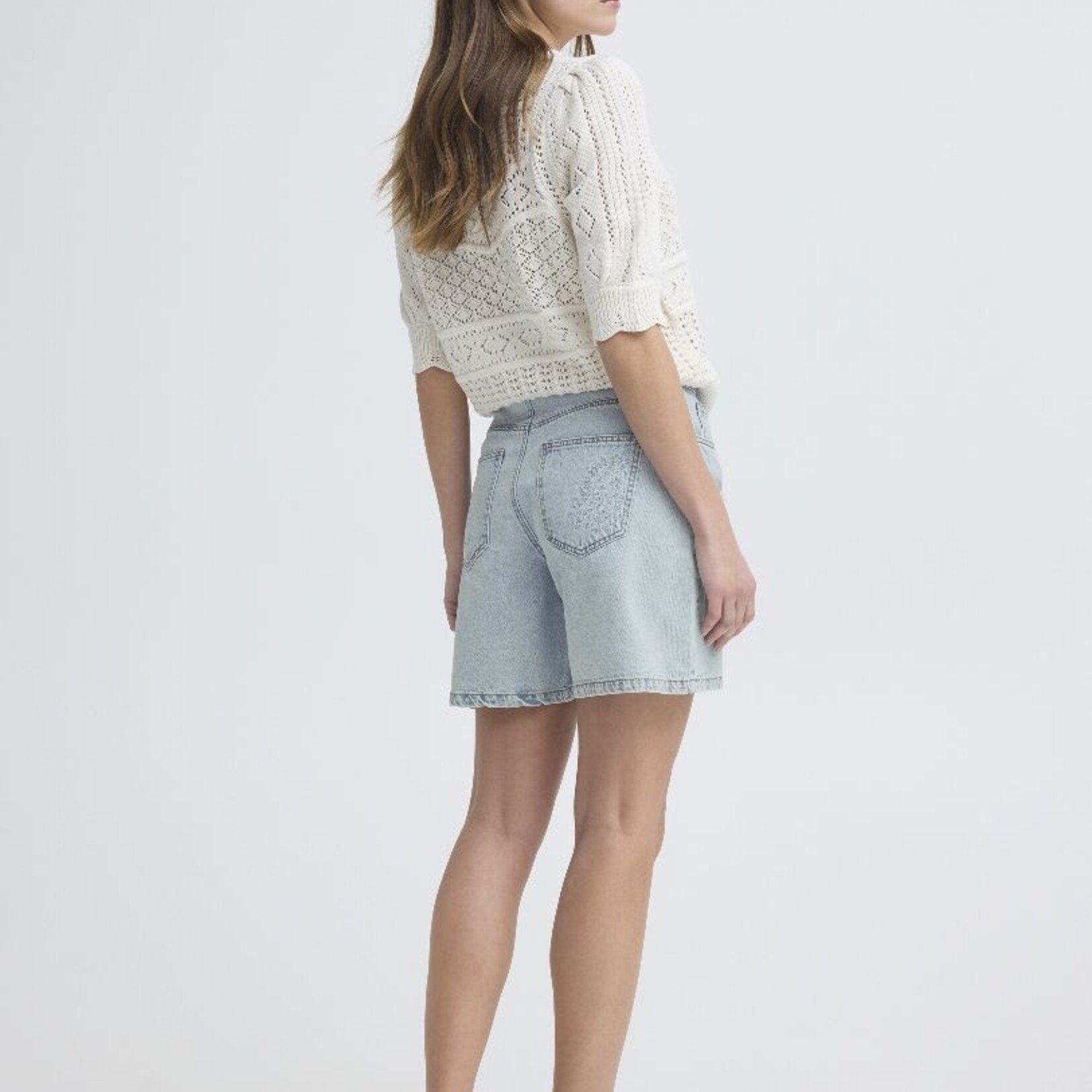 b.young Shorts Kielo - Light Blue Denim