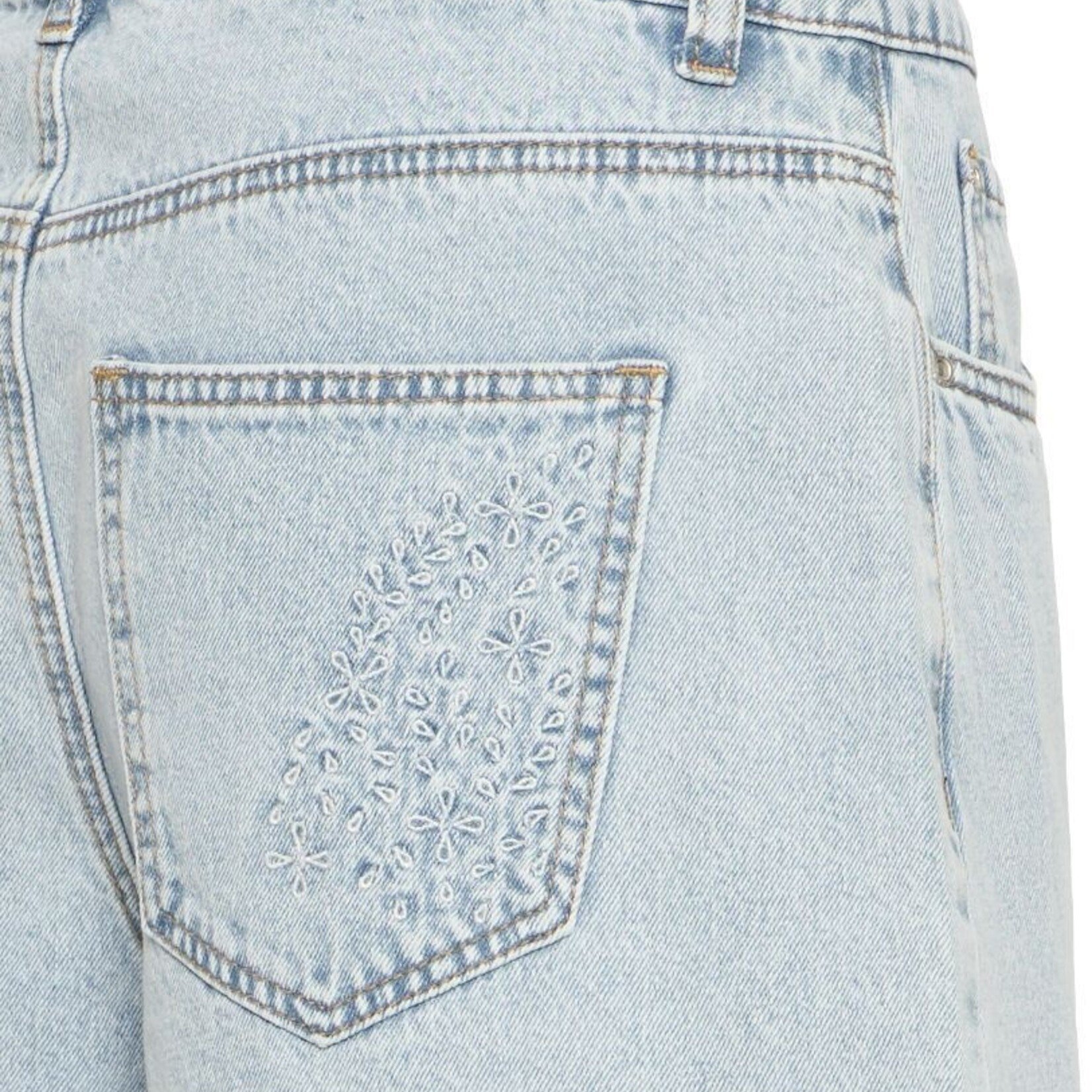 b.young Shorts Kielo - Light Blue Denim