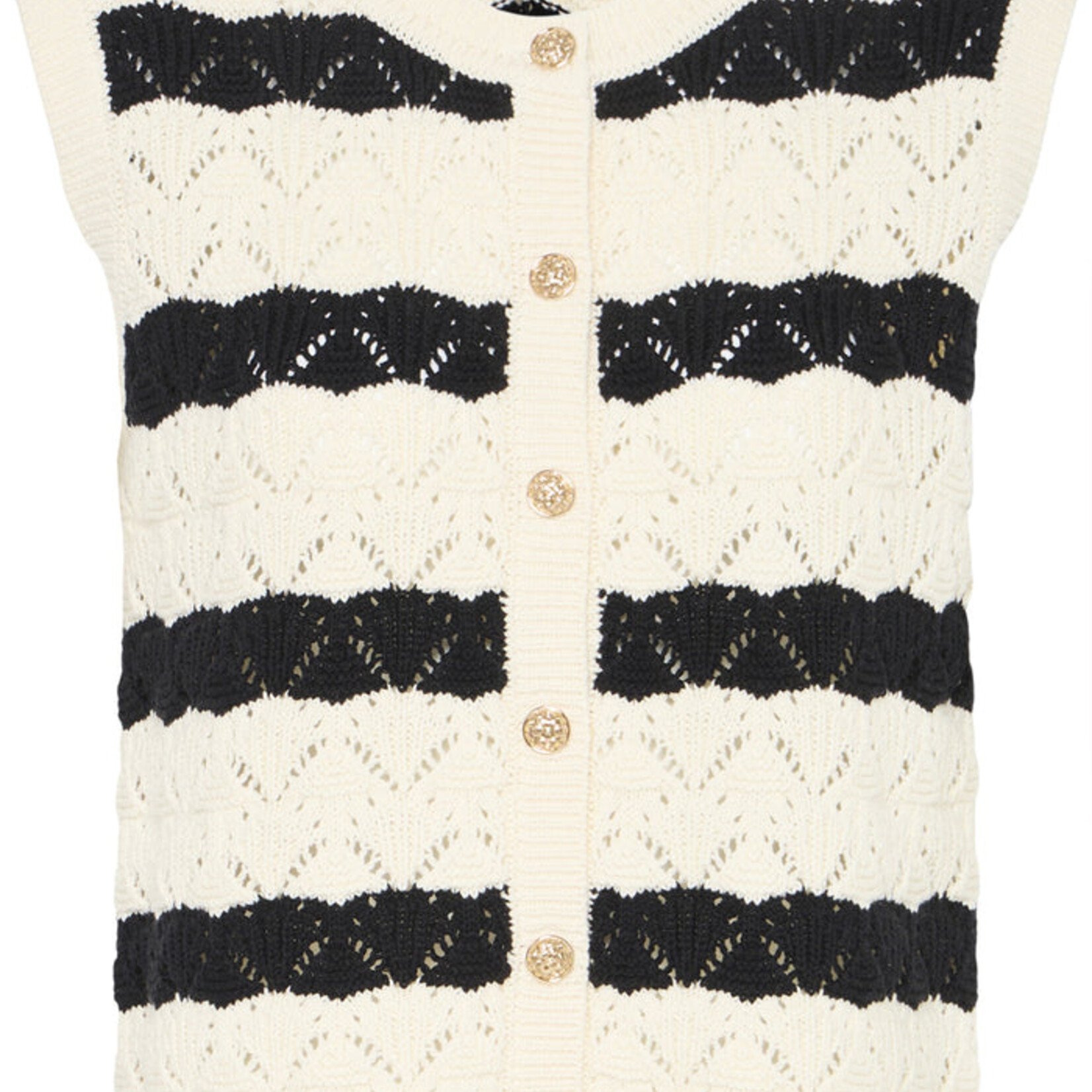 b.young Gilet Makenna - Birch Strip