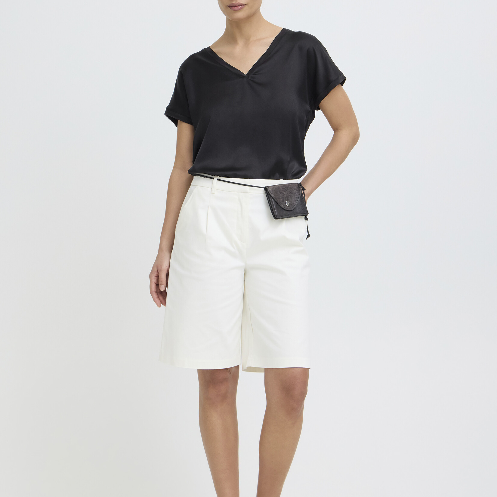 b.young T-Shirt Selita - Meteorite