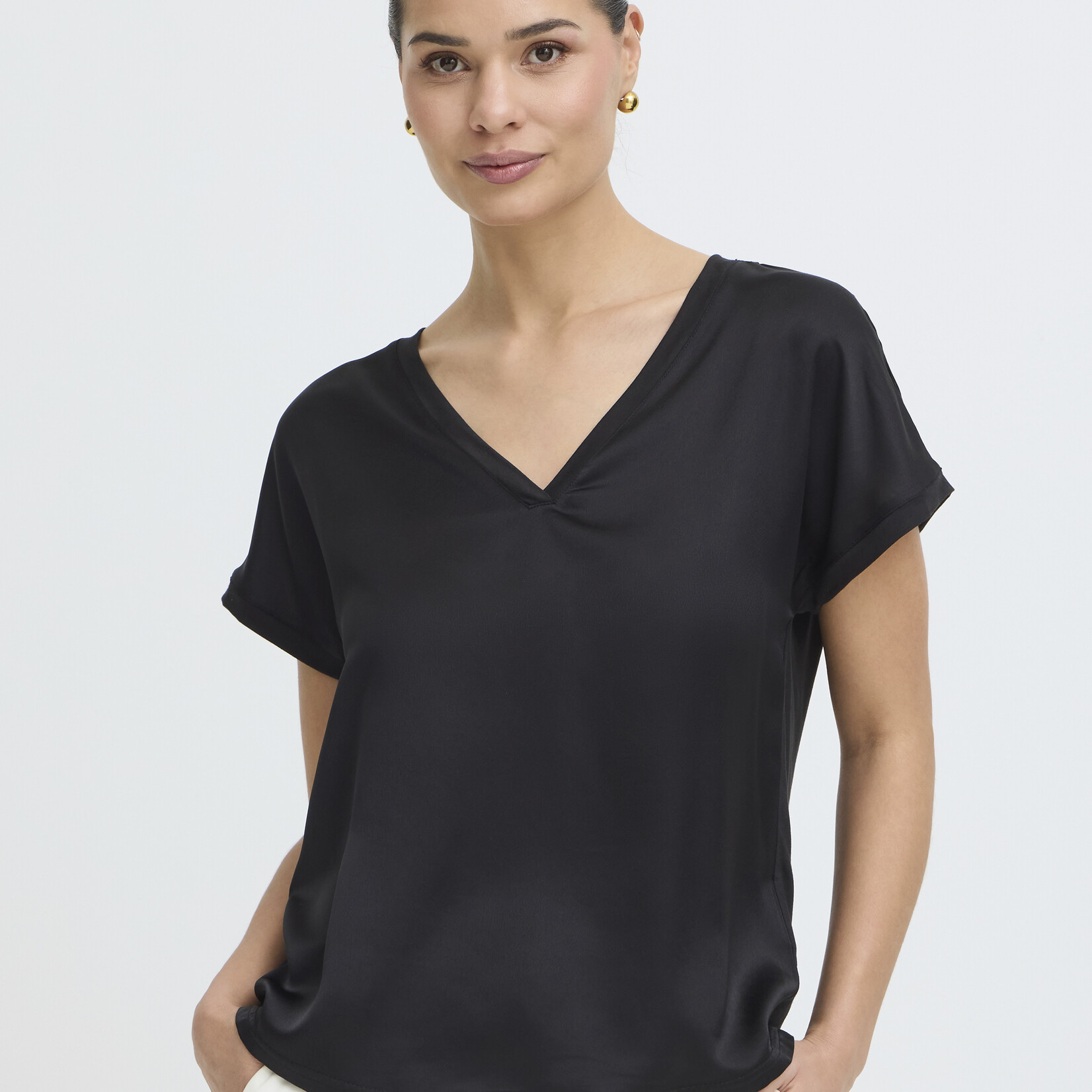 b.young T-Shirt Selita - Meteorite