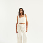 Daily Story Pantalon Cleo - Beige stripes