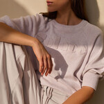 Yaya Pull 01-000563 à manches raglan - Gray Lilac