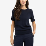 Yaya Pull 01-000574 en tricot - Navy Blazer