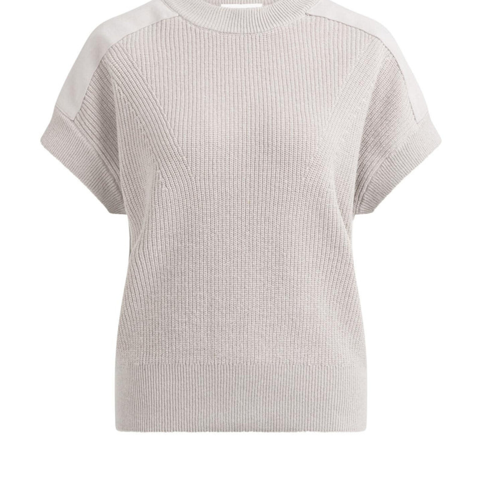 Yaya Pull 01-000571 sans manches - Mauve Purple