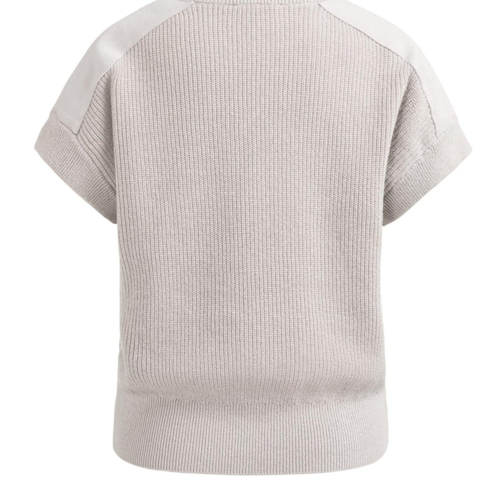 Yaya Pull 01-000571 sans manches - Mauve Purple