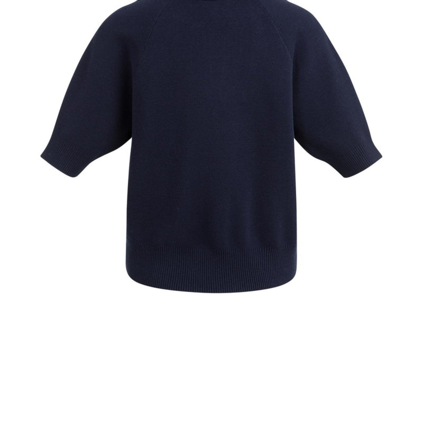 Yaya Pull 01-000569 à manches courtes avec col - Blazer