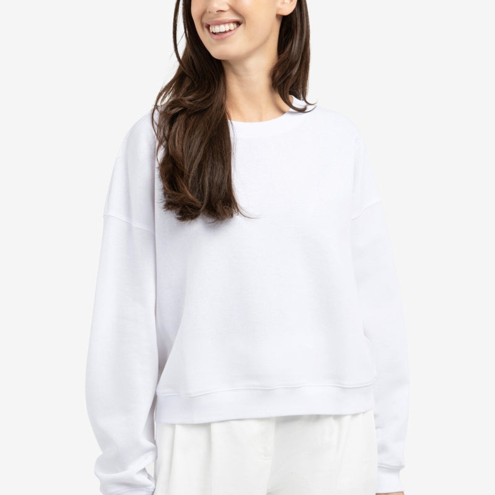 Yaya Sweat-shirt 01-109114 léger - Pure White
