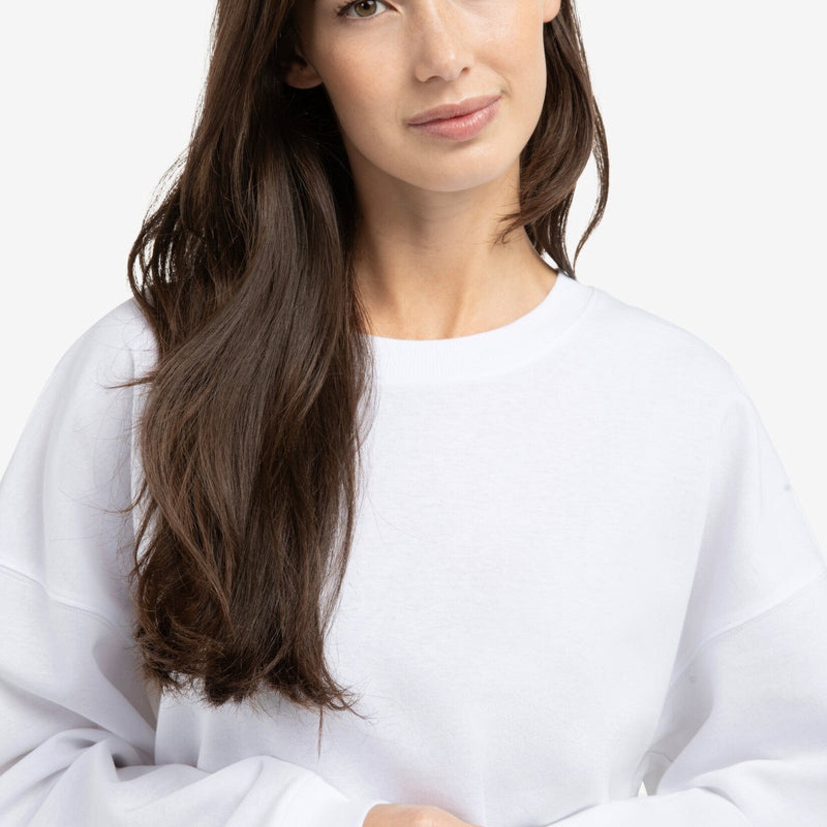 Yaya Sweat-shirt 01-109114 léger - Pure White