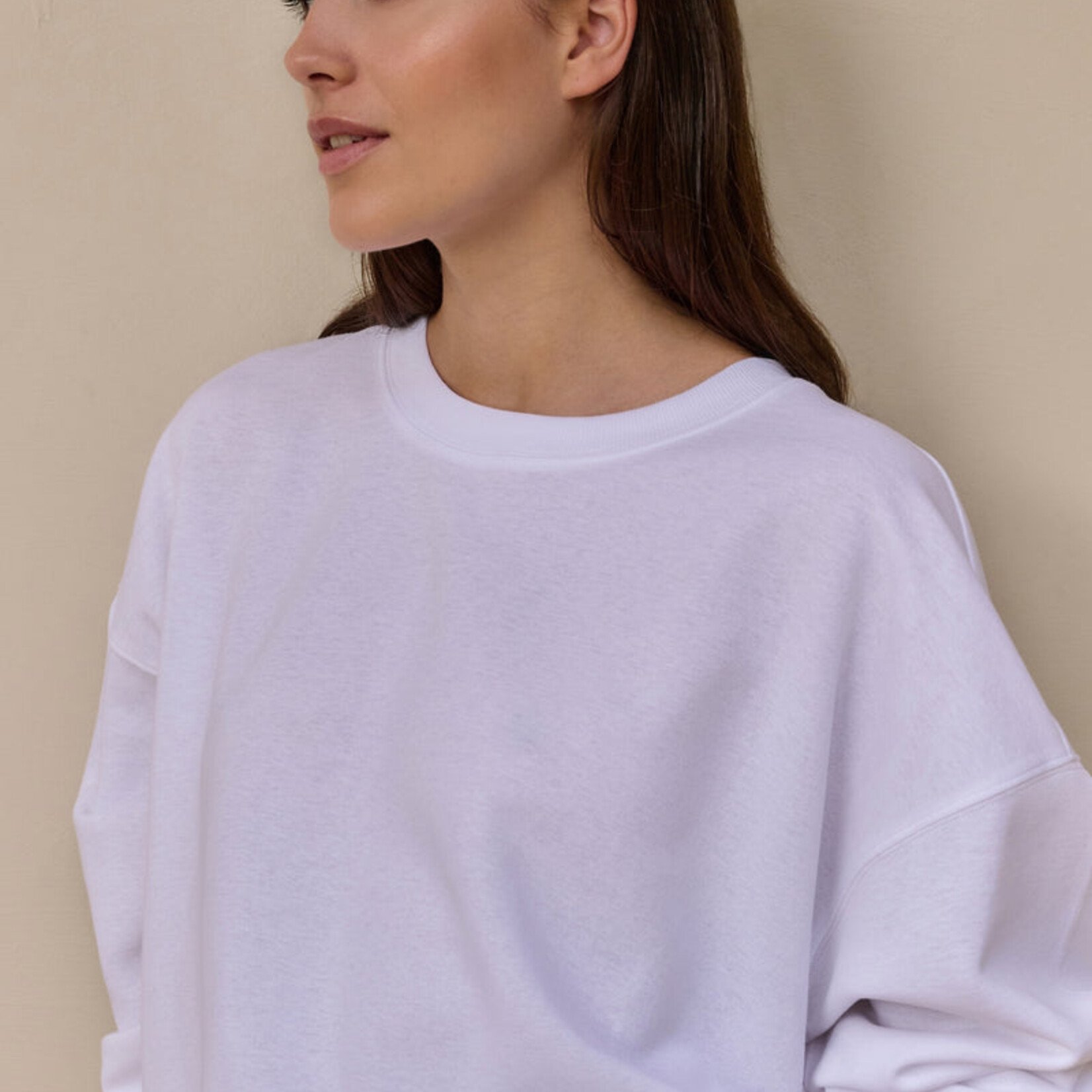 Yaya Sweat-shirt 01-109114 léger - Pure White
