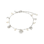 Pilgrim Mylan bracelet Recyclé - Silver plated