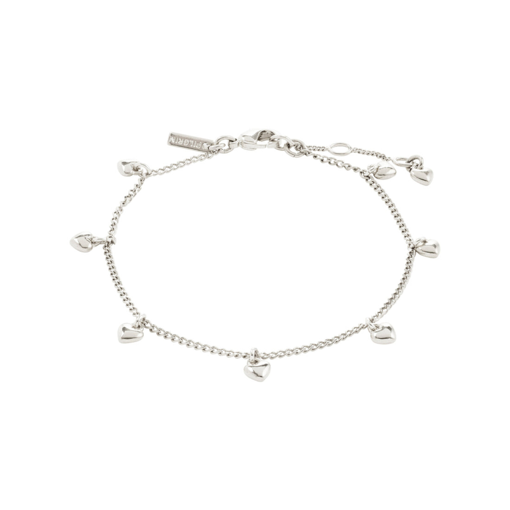 Pilgrim Alaia bracelet Recyclé - Silver plated