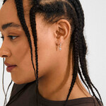 Pilgrim Alaia boucles d`oreilles Recyclé - Silver plated