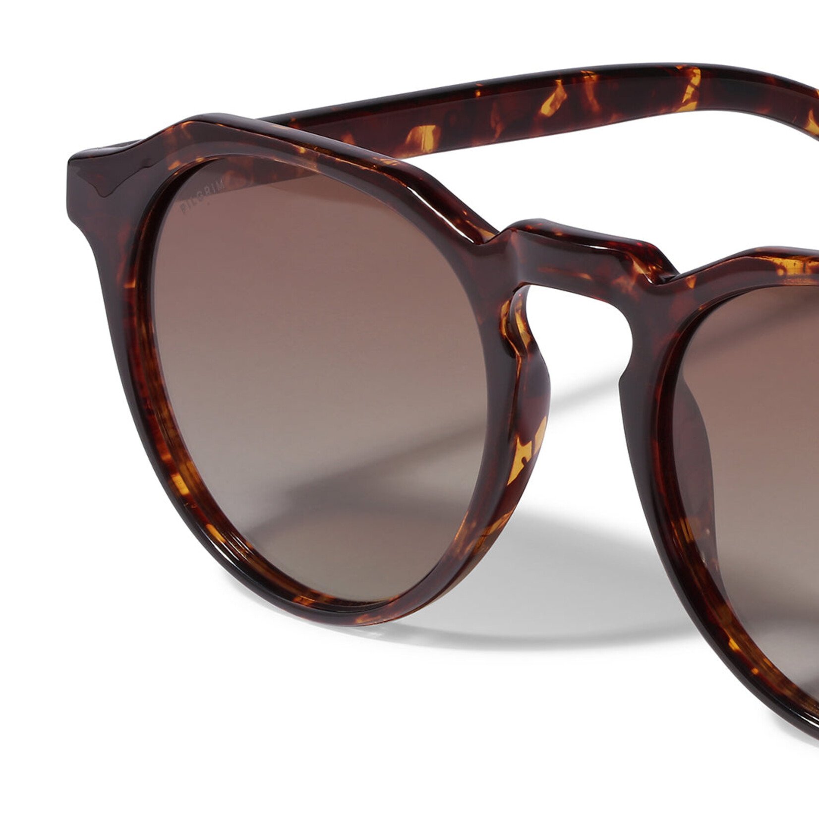 Pilgrim Lunette de soleil ALEJANDRA - Tortoise brown