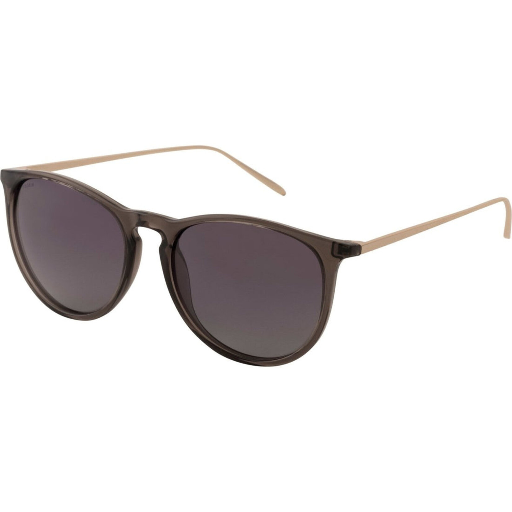 Pilgrim Lunette de soleil VANILLE - Black/Gold