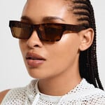 Pilgrim Lunette de soleil ASHLYN - Tortoise brun